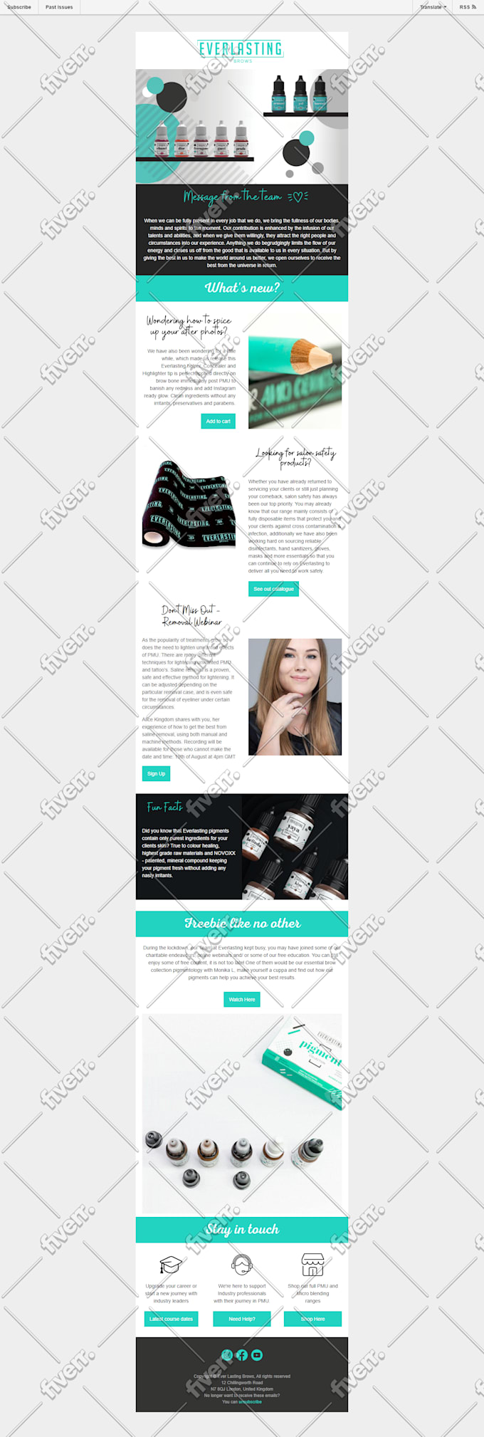 Design Editable Mailchimp Newsletter Template By Mo Mahbub