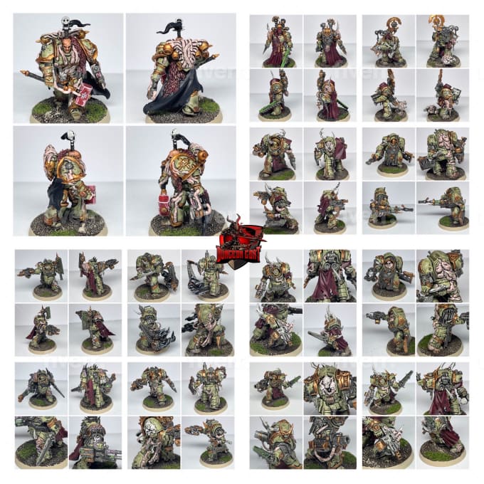 One Custom Miniature Paint Job Order Dungeons And Dragons or Warhammer 40K  
