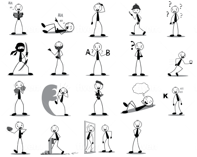 Cleaning Stick Figure People, Stickfigure, Stick Man, Stick Figure, Stick  Figures, Stick People, Pdf, Svg, Dxf, Png, Cricut, Vector