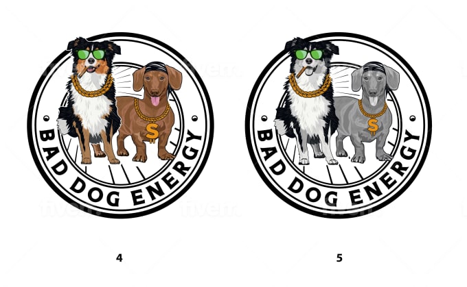Create vintage logo design with hand drawn illustration - Image 6