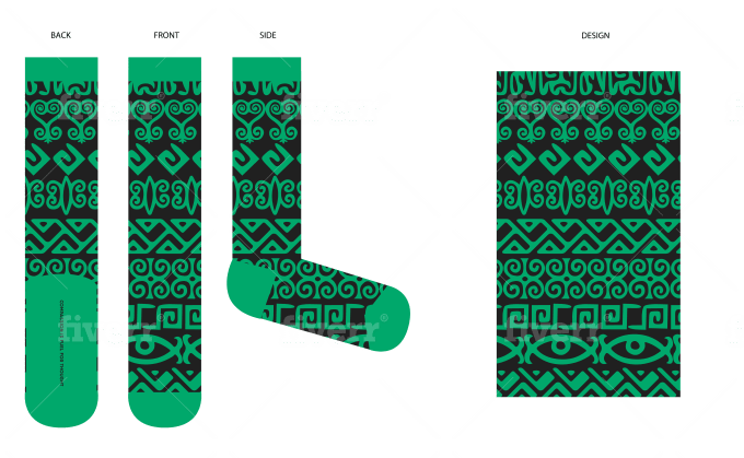 Download Make A Unique Socks Design By Lanku07 Fiverr