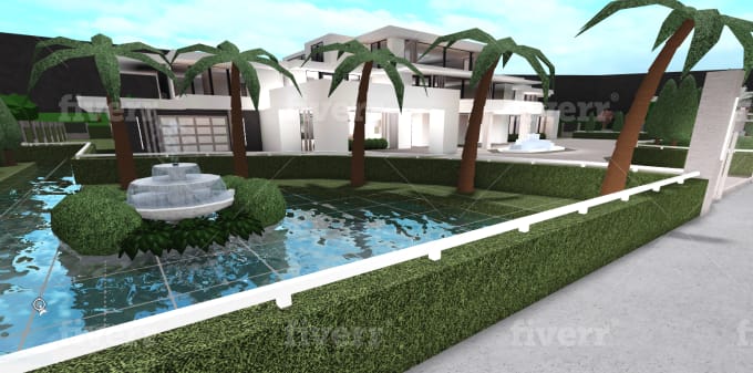 modern backyard ideas bloxburg