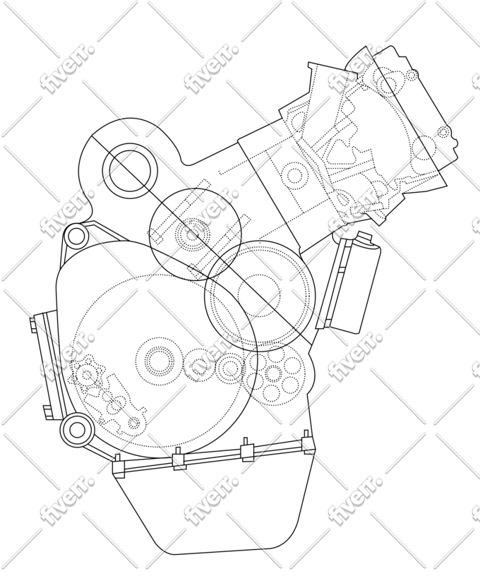 Do Technical Drawings Line Art Or Convert Photos To Vector Illustration By Ajanims