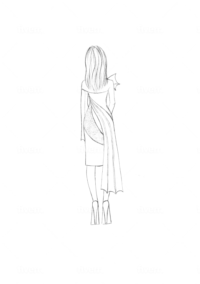 Design A Beautiful Dress Pencil Sketch By Aabira Drawing sketch dress beautiful apk description. design a beautiful dress pencil sketch
