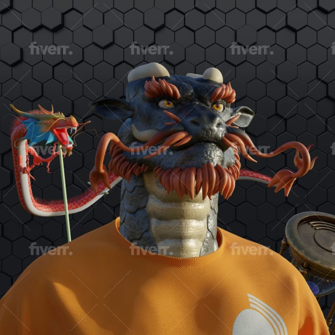 Kiruko heavenly delusion VRChat Avatar 3D model rigged