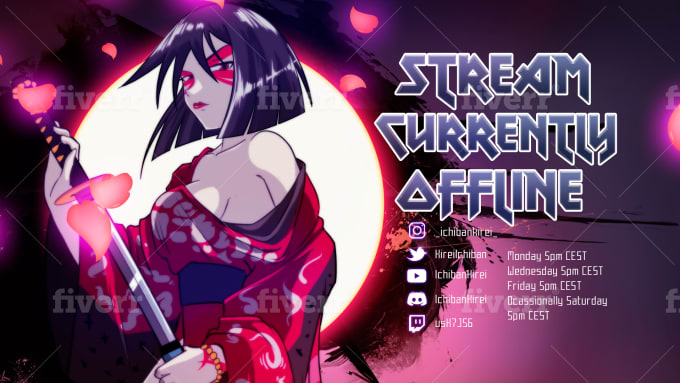 Featured image of post Twitch Offline Screen Anime Connect with them on dribbble