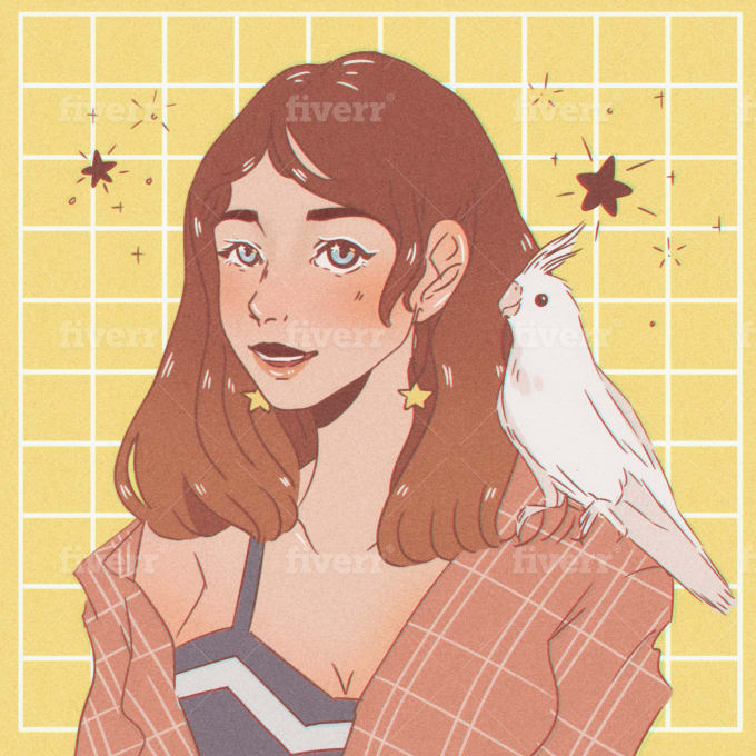 Draw An Aesthetic Anime Profile Picture By Bvenski,Contemporary Wooden Kitchens