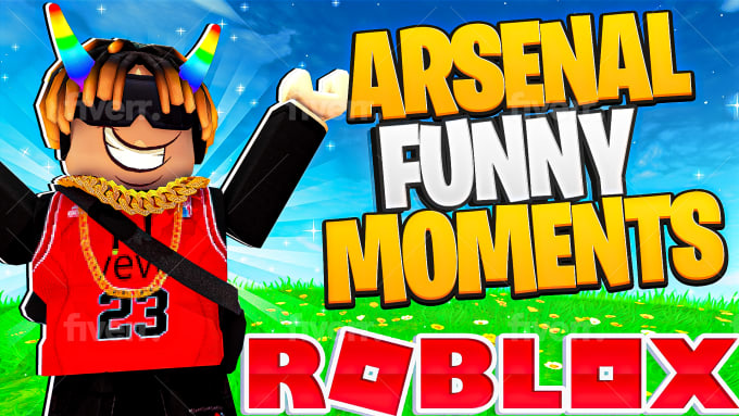 Make A Professional Roblox Thumbnail For Youtube By Abrahamv17 Fiverr - roblox arsenal youtube thumbnail