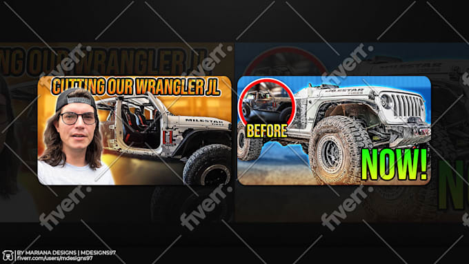 design gaming thumbnails for youtube