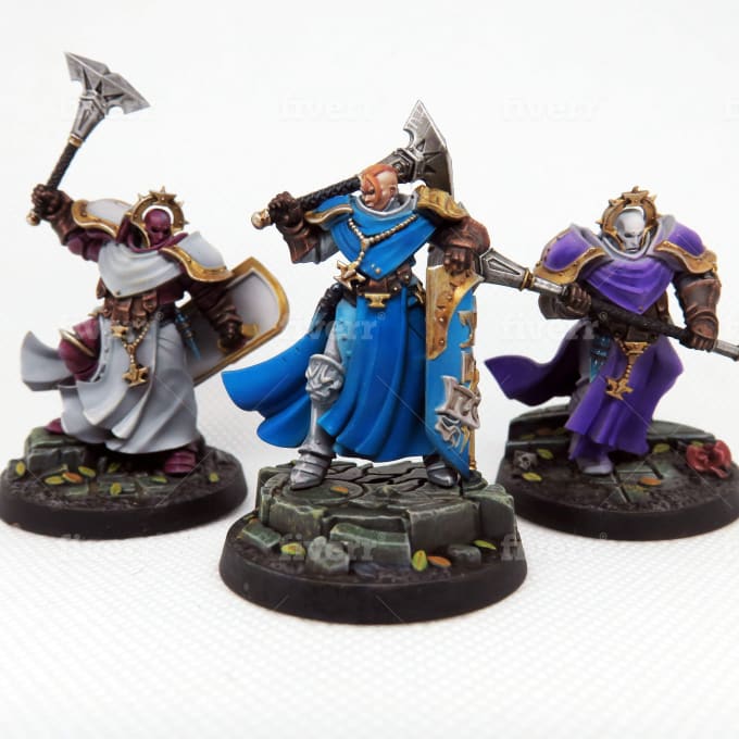Paint Affordable Commission Work For Miniature Models By Brushforhire