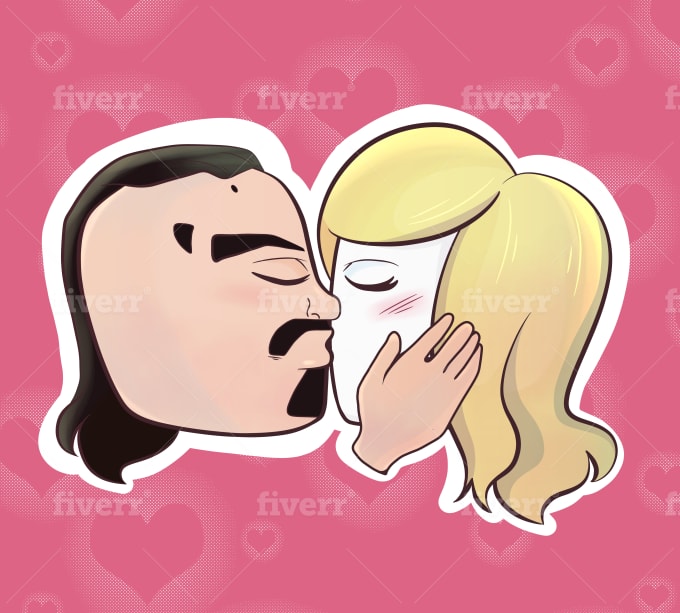 Draw Your Roblox Or Minecraft Character By Donnutt - love roblox kissing