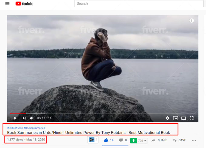 Do Organic Youtube Promotion For Video Marketing And Seo By