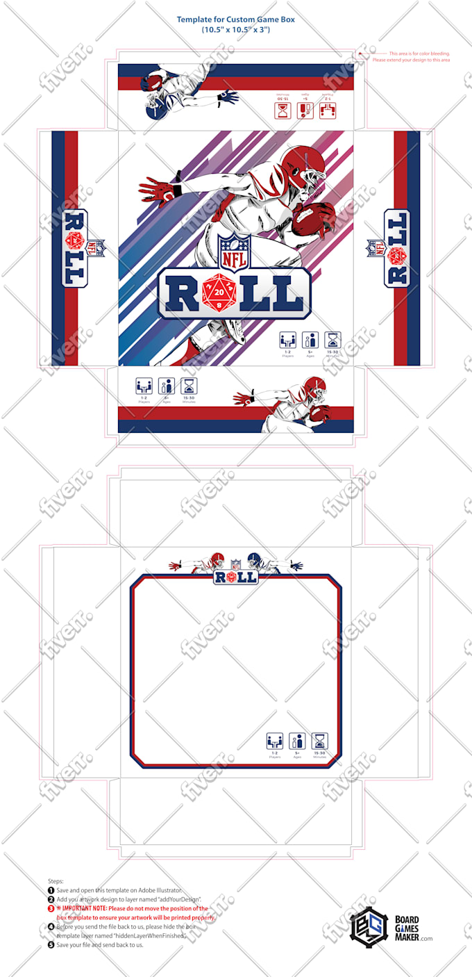 Design Your Tabletop Game Logo And Box Packaging By Adhitwp