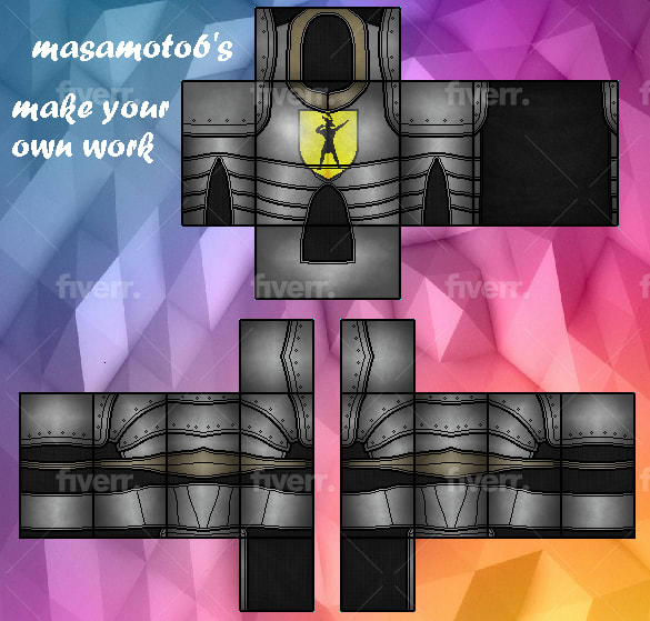 Create Customised Roblox Clothing To Your Specification By Masamoto6 - roblox armor clothing