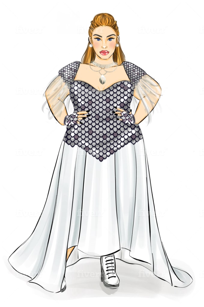 Draw A Wedding Dress For You By Samiramakroum India is a country rich of colours and traditions. draw a wedding dress for you by