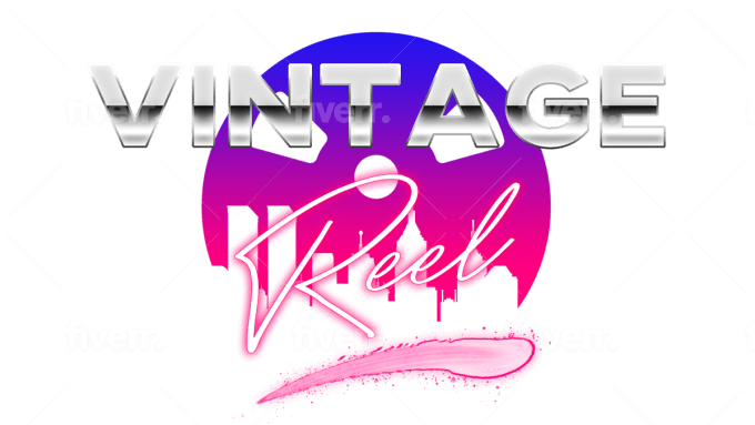 Make A Miami Vibe And Neon Style 80s Style Logo By Twillrex