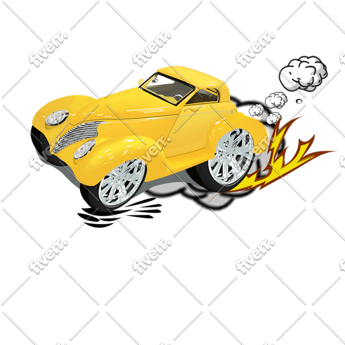 Draw Your Photo Awesom Vehicle Into A Vector File By Pfkschanel