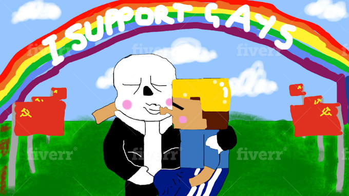 Draw Sans Undertale And Another Character For You In Any Way By Tr4shundertale Fiverr Draw Sans Undertale And Another Character For You In Any Way By Tr4shundertale Fiverr