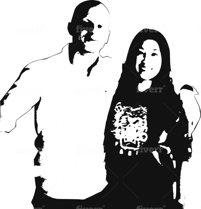 Turn Your Portrait Into Black And White Silhouette By Cheif86