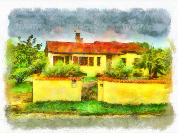 Turn Your Photos Into Watercolor Painting By Tasos250