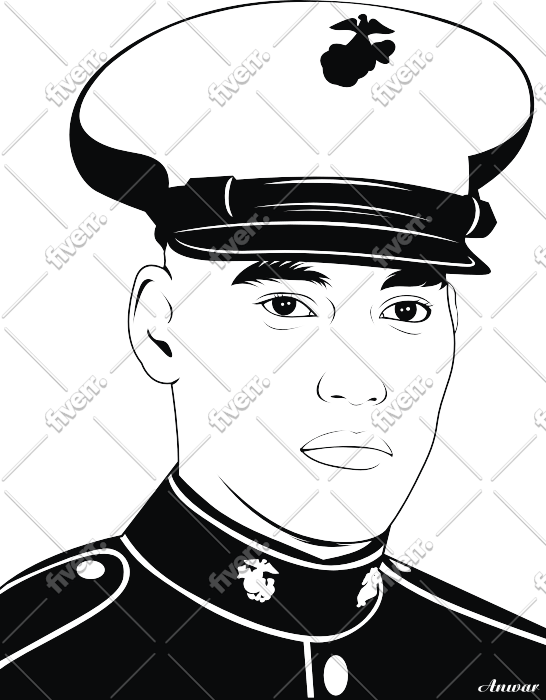 Draw Your Photo Or Image To Line Art Vector By Anwar16