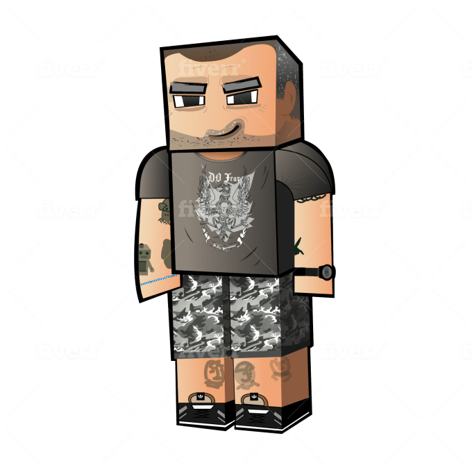 Draw Your Minecraft Character On Illustrator By Dkdsign,Colorful Easy Mandala Drawings