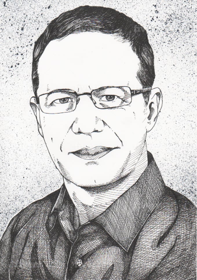 Draw A Realistic Comic Style Of Your Face By Rizkynugraha
