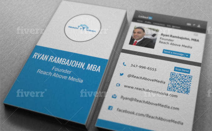 Turn Your Linkedin Into Business Card By S Hammad Reach above media, providing services in graphic design, web design, search engine marketing, seo, hosting, reputation. turn your linkedin into business card
