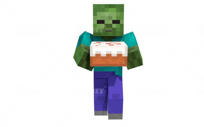 Render Your Minecraft Character In 3d By Bbpaws