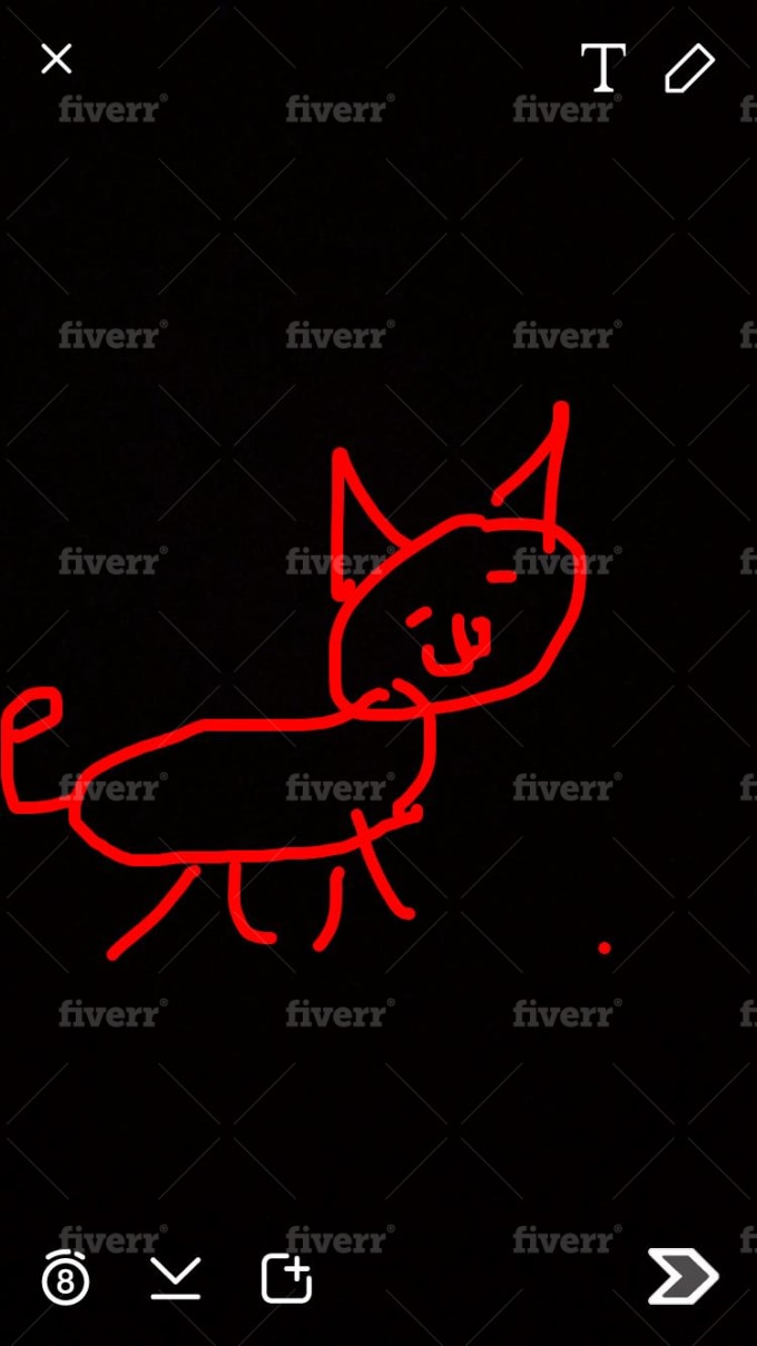 hand drawn stick figure
