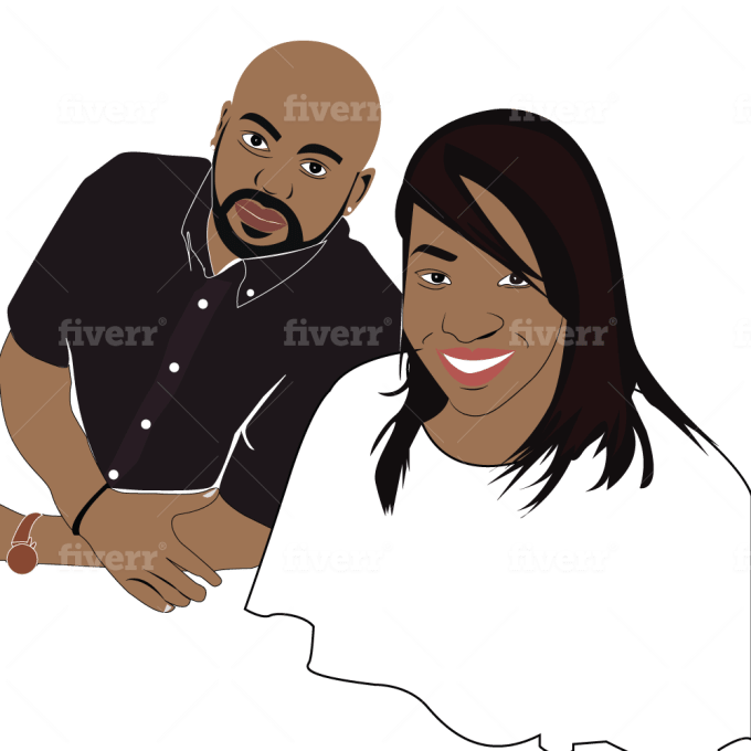 Design Convert Your Image Into Vector Cartoon Portrait By Iprotayyib
