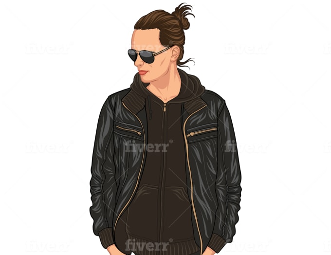 Draw Cartoon Portrait Vector By Bnxkt15