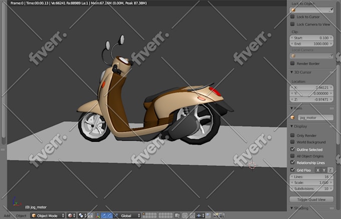 Create 3d Animation On Blender 3d By U Chil