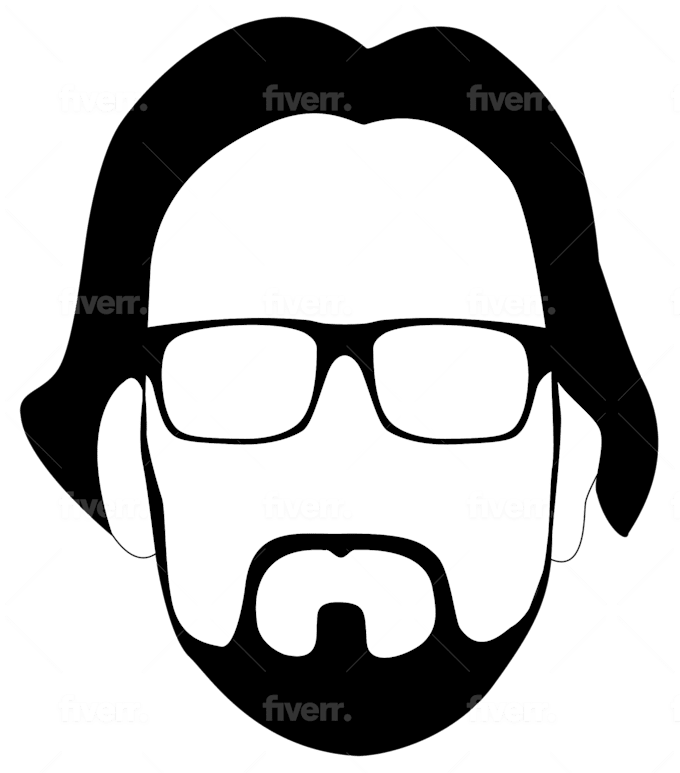 Design Minimalist Flat Vector Avatar By Bytesbee