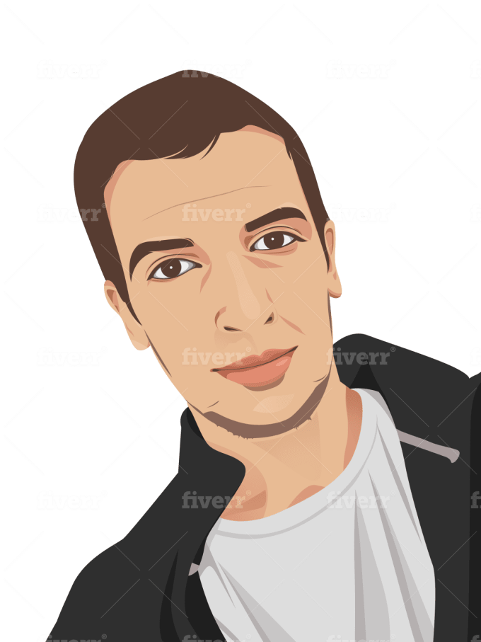 Draw Your Couple Photo Into A Vector Cartoon Portrait By Rbiizulmujib