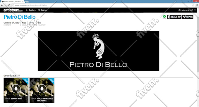 Create You A Professional Artist Page On Cmt Mtv Or Vh1 And Manage It By Nationalmusic Fiverr What was an mtv artist page? fiverr