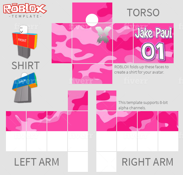 Roblox Shirt Template 2020 Pink