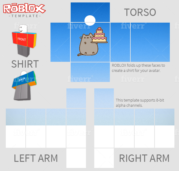Make a roblox shirt for you by Dabinvc