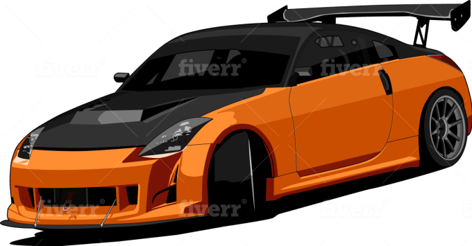 Vector Design Your Car By Oussamamohamed