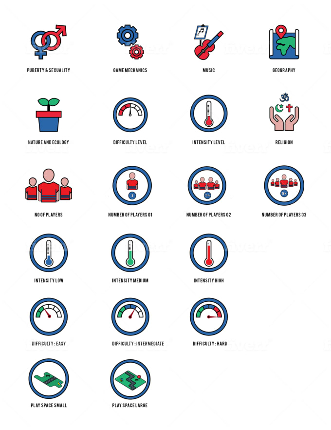 Design Line Icon Set By Aanme91