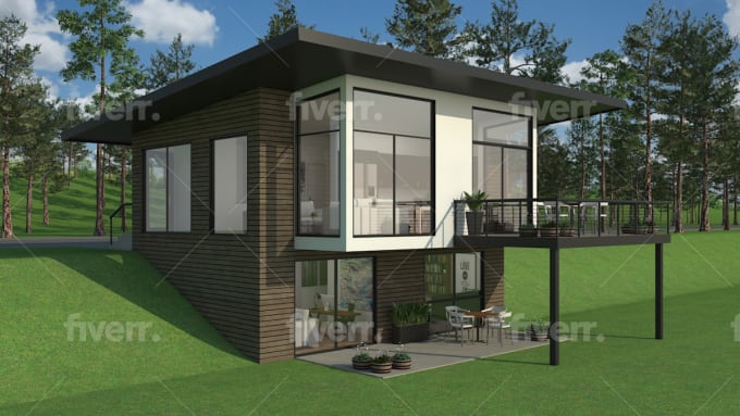 Make A 3d Render Of Your Interior Exterior 3d Floor Plan By Archandcrafts Fiverr