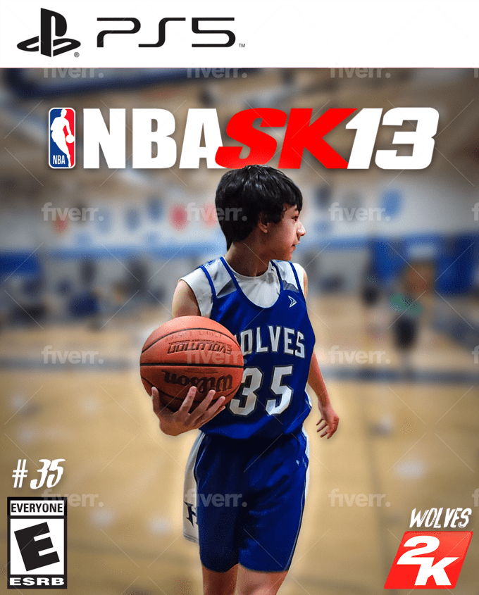 Create a custom nba 2k or madden cover for you by Kingnugg Fiverr