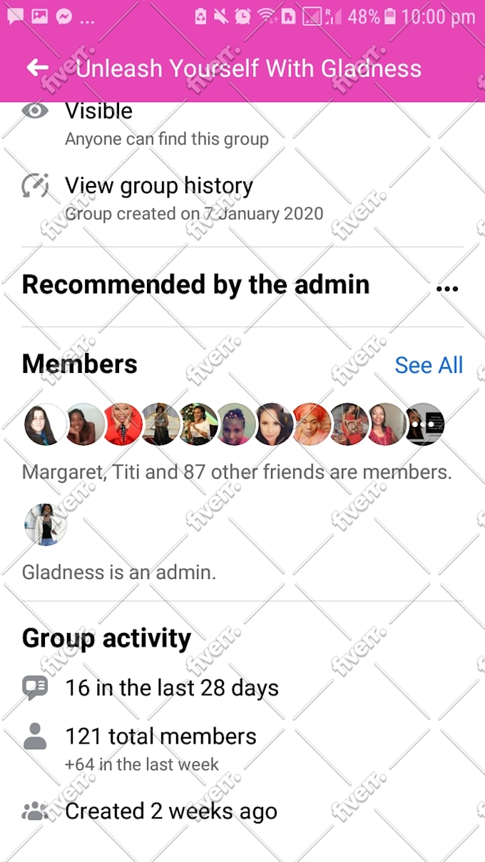 send a facebook direct message to target audience