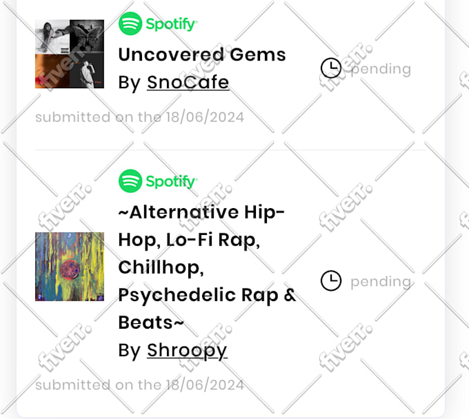 Pitch your single to spotify playlist curators by Violators Fiverr