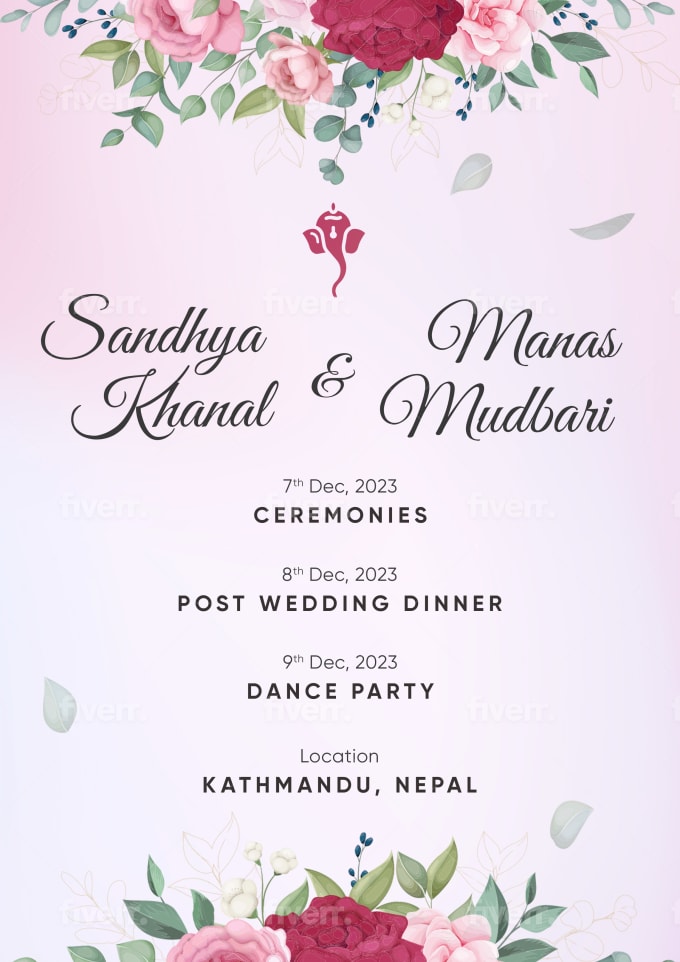 Whatsapp invitation card hot sale