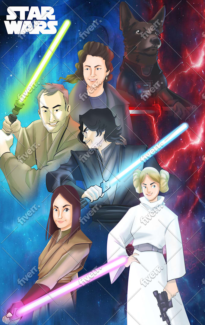 draw you like star wars character