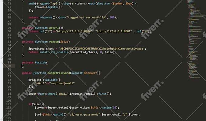 Fix or develop any laravel,php,codeigniter,wordpress website by Web ...