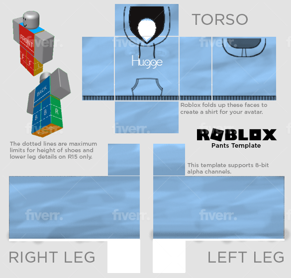 Create you roblox shirt templates by Realvipul Fiverr