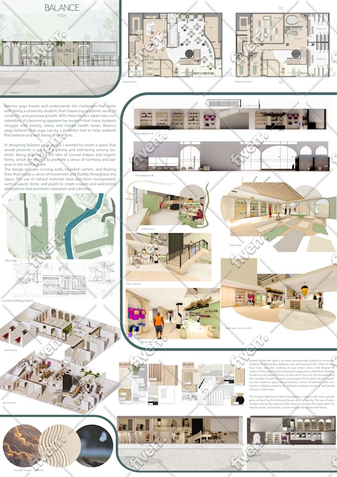 architecture poster template psd