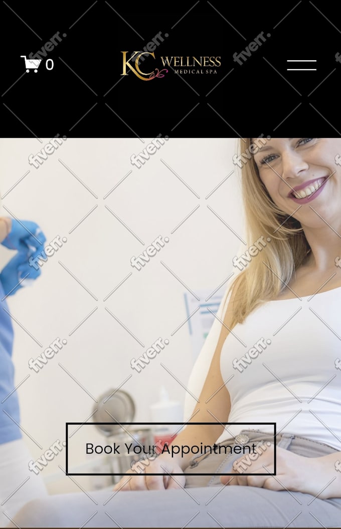 design attractive medical wix, squarespace and wordpress websites